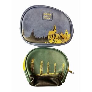 Retired Harry Potter Loungefly Travel Set Cosmetic Pouch Bag Zip Pencil Case